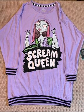 Disney Sally "Scream Queen" Dorm NightShirt,
NWT